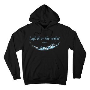 Left It In The Water Christian Water Baptism 2024 Hoodie