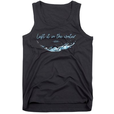 Left It In The Water Christian Water Baptism 2024 Tank Top