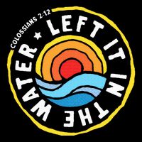 Left It In The Water Baptism Baptized Christian Faith Mousepad