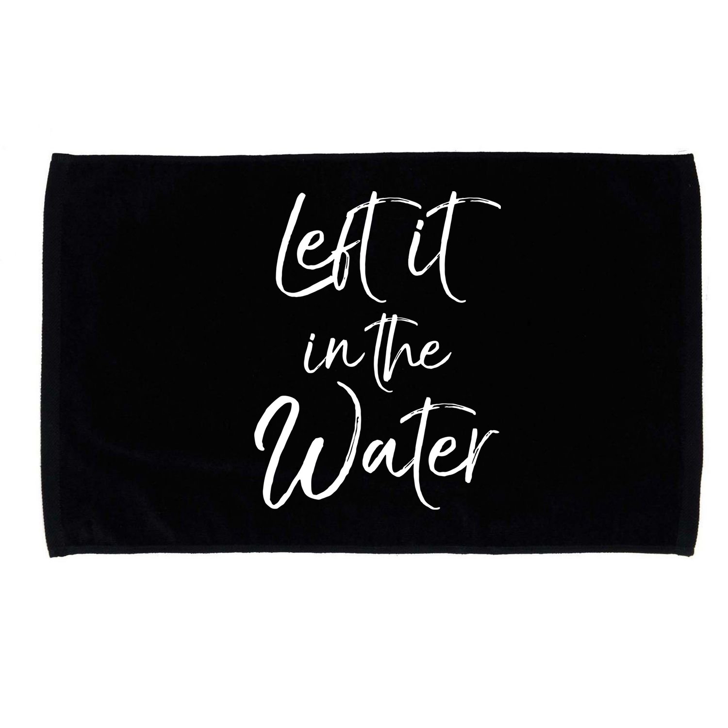 Left It In The Water Shirt Cute Christian Baptism Gift Microfiber Hand Towel