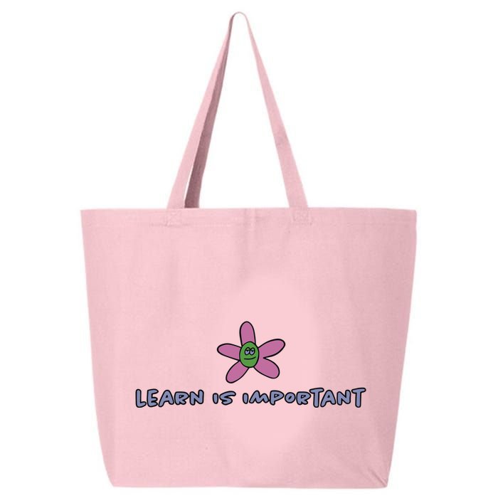 Learn Is Important 25L Jumbo Tote