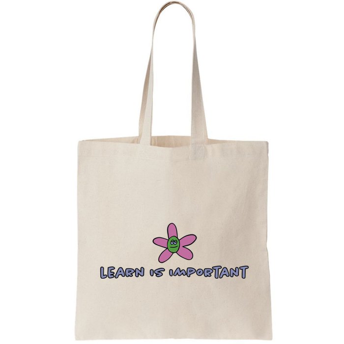 Learn Is Important Bag
