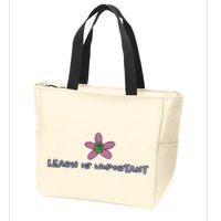 Learn Is Important Zip Tote Bag
