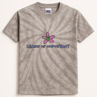 Learn Is Important Kids Tie-Dye T-Shirt