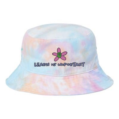 Learn Is Important Tie Dye Newport Bucket Hat