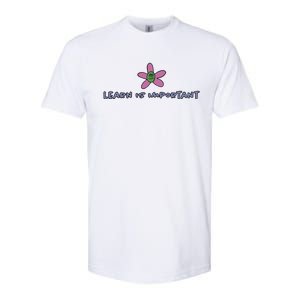 Learn Is Important Softstyle CVC T-Shirt