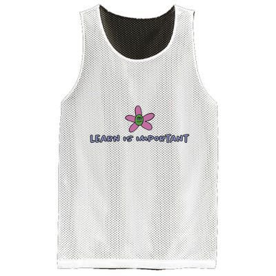 Learn Is Important Mesh Reversible Basketball Jersey Tank