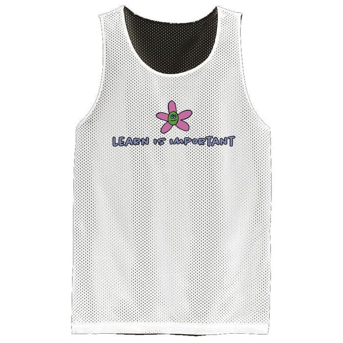 Learn Is Important Mesh Reversible Basketball Jersey Tank