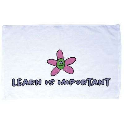 Learn Is Important Microfiber Hand Towel