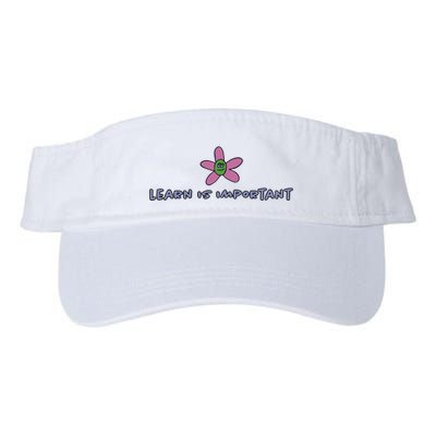 Learn Is Important Valucap Bio-Washed Visor