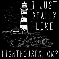 Lighthouse I Just Really Like Lighthouses Seaside Boating Wool Snapback Cap