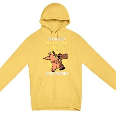 Life Is Just One Dam Project After Another Premium Pullover Hoodie