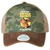 Life Is Just One Dam Project After Another Legacy Tie Dye Trucker Hat
