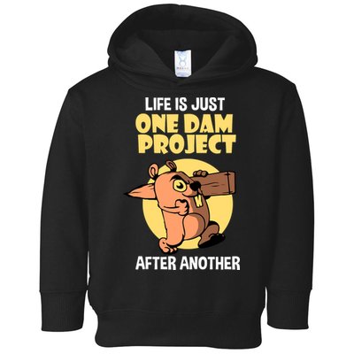Life Is Just One Dam Project After Another Toddler Hoodie
