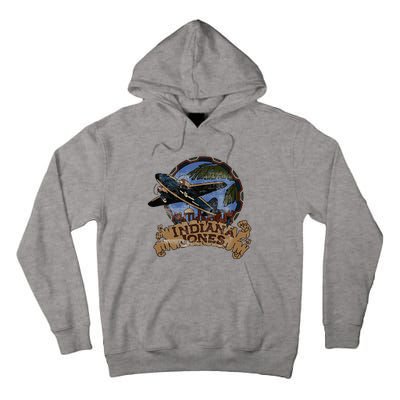 Lucasfilm I.N.D.I.A.N.A J.O.N.E.S Adventure Plane Vintage Tall Hoodie