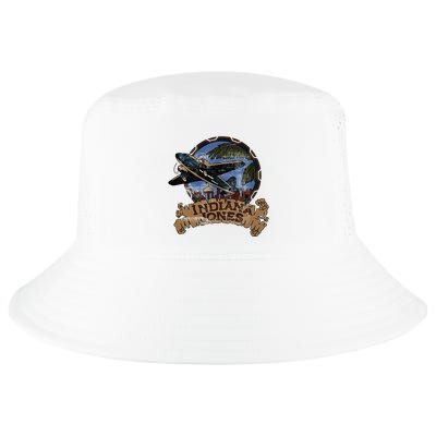 Lucasfilm I.N.D.I.A.N.A J.O.N.E.S Adventure Plane Vintage Cool Comfort Performance Bucket Hat