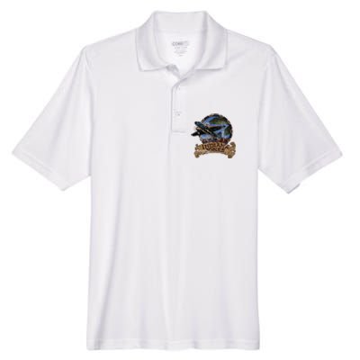 Lucasfilm I.N.D.I.A.N.A J.O.N.E.S Adventure Plane Vintage Men's Origin Performance Pique Polo