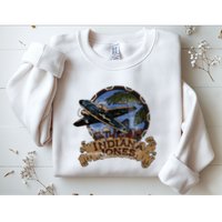 Lucasfilm I.N.D.I.A.N.A J.O.N.E.S Adventure Plane Vintage Sweatshirt