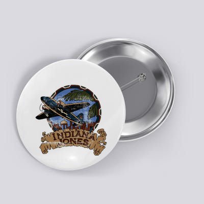 Lucasfilm I.N.D.I.A.N.A J.O.N.E.S Adventure Plane Vintage Button