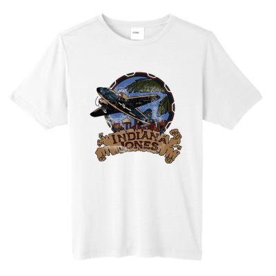 Lucasfilm I.N.D.I.A.N.A J.O.N.E.S Adventure Plane Vintage Tall Fusion ChromaSoft Performance T-Shirt