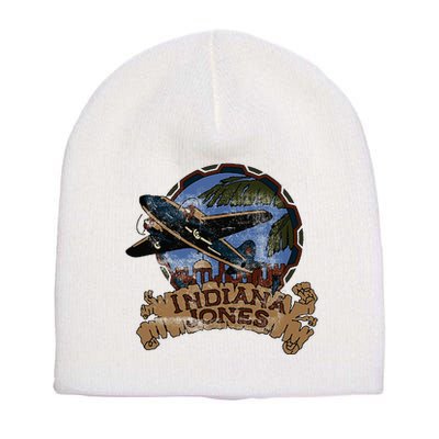 Lucasfilm I.N.D.I.A.N.A J.O.N.E.S Adventure Plane Vintage Short Acrylic Beanie