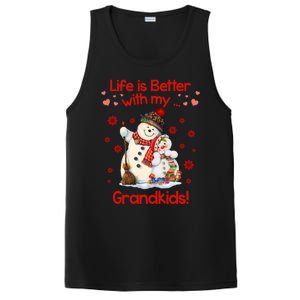 Life Is Just Better When IM With My Grand Snow Gift Cute Gift PosiCharge Competitor Tank