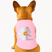 Life Is Just Better When I'm With My Husband Sunflower Doggie Tank