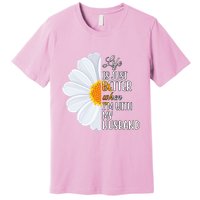 Life Is Just Better When I'm With My Husband Sunflower Premium T-Shirt