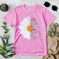 Life Is Just Better When I'm With My Husband Sunflower Premium T-Shirt