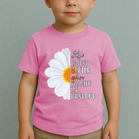 Life Is Just Better When I'm With My Husband Sunflower Toddler T-Shirt