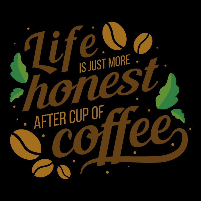 Life Is Just More Honest After Cup Of Coffee Funny 16 in Basic Backpack