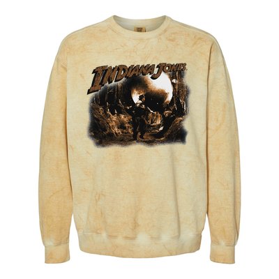 Lucasfilm I.N.D.Ia.N.A J.O.N.E.S Raiders Of The Lost Ark Boulder Run Colorblast Crewneck Sweatshirt