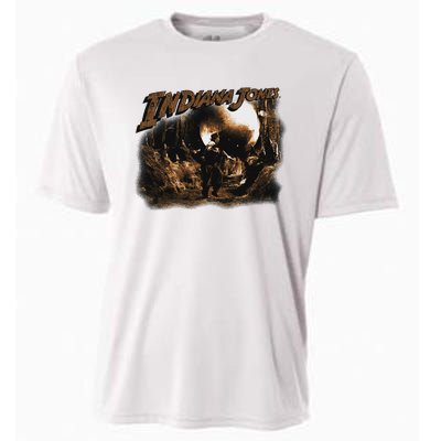 Lucasfilm I.N.D.Ia.N.A J.O.N.E.S Raiders Of The Lost Ark Boulder Run Cooling Performance Crew T-Shirt