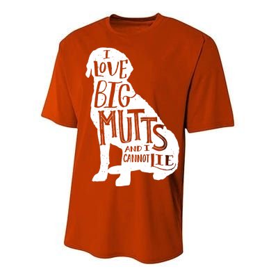 Like Big Mutts and I Cannot Lie Performance Sprint T-Shirt