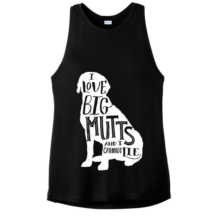 Like Big Mutts and I Cannot Lie Ladies PosiCharge Tri-Blend Wicking Tank