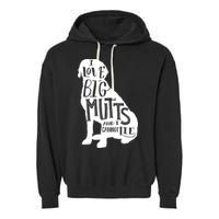 Like Big Mutts and I Cannot Lie Garment-Dyed Fleece Hoodie