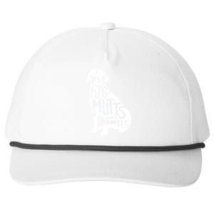 Like Big Mutts and I Cannot Lie Snapback Five-Panel Rope Hat