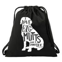 Like Big Mutts and I Cannot Lie Drawstring Bag