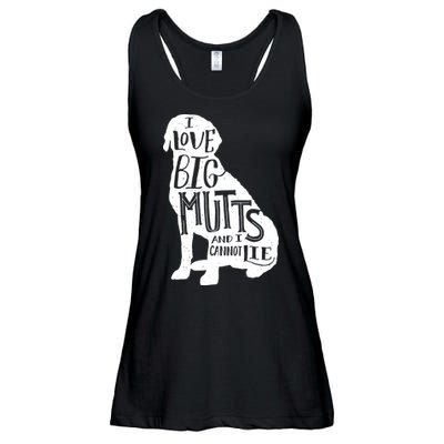 Like Big Mutts and I Cannot Lie Ladies Essential Flowy Tank