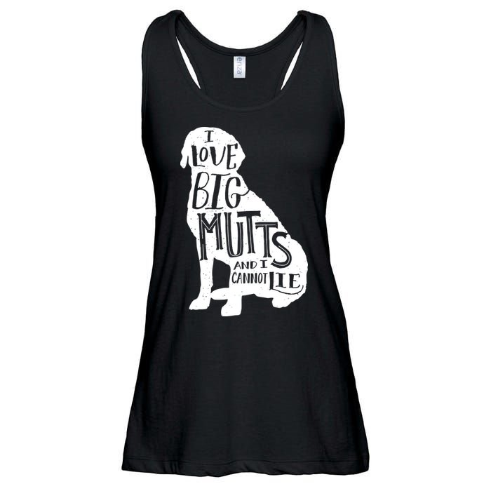 Like Big Mutts and I Cannot Lie Ladies Essential Flowy Tank