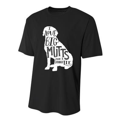 Like Big Mutts and I Cannot Lie Youth Performance Sprint T-Shirt