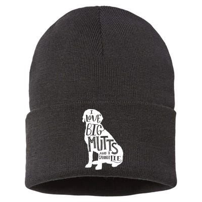 Like Big Mutts and I Cannot Lie Sustainable Knit Beanie