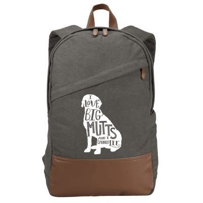 Like Big Mutts and I Cannot Lie Cotton Canvas Backpack