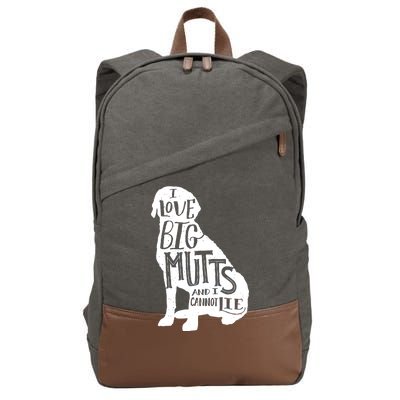 Like Big Mutts and I Cannot Lie Cotton Canvas Backpack