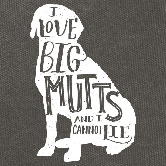 Like Big Mutts and I Cannot Lie Cotton Canvas Backpack