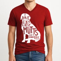 Like Big Mutts and I Cannot Lie V-Neck T-Shirt