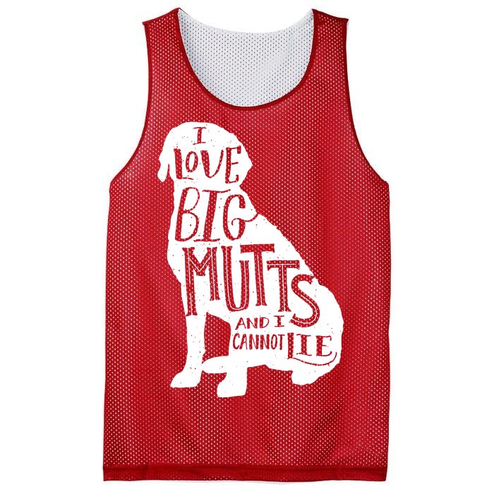 Like Big Mutts and I Cannot Lie Mesh Reversible Basketball Jersey Tank