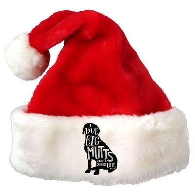 Like Big Mutts and I Cannot Lie Premium Christmas Santa Hat