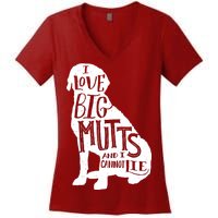 Like Big Mutts and I Cannot Lie Women's V-Neck T-Shirt