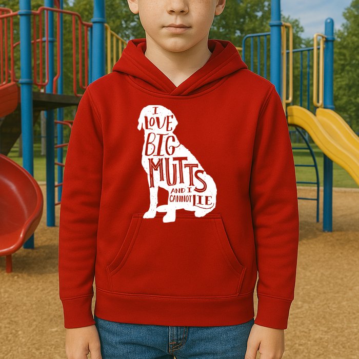 Like Big Mutts and I Cannot Lie Kids Hoodie